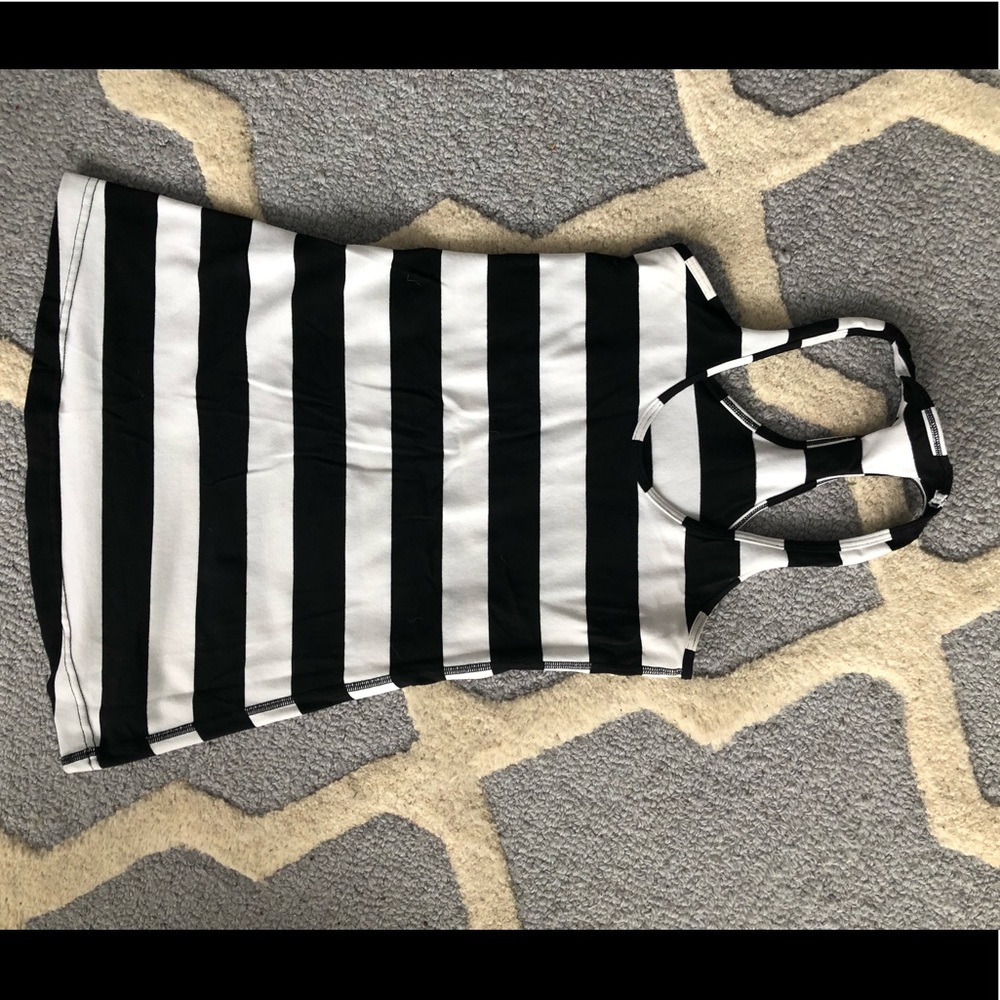 Lululemon racerback tank, striped